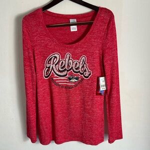 Rebels Red Long Sleeve Women's Top